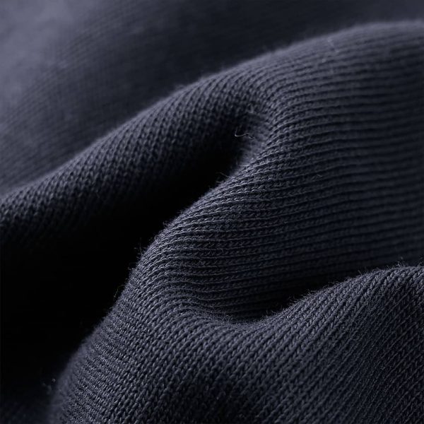 Sweatshirt para criança com capuz e meio fecho antracite/conhaque 128 - Image 7
