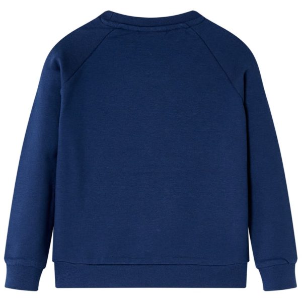 Sweatshirt para criança azul-marinho 92 - Image 2