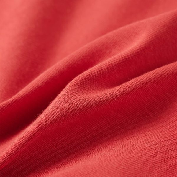 T-shirt de manga comprida para criança vermelho-queimado 116 - Image 7