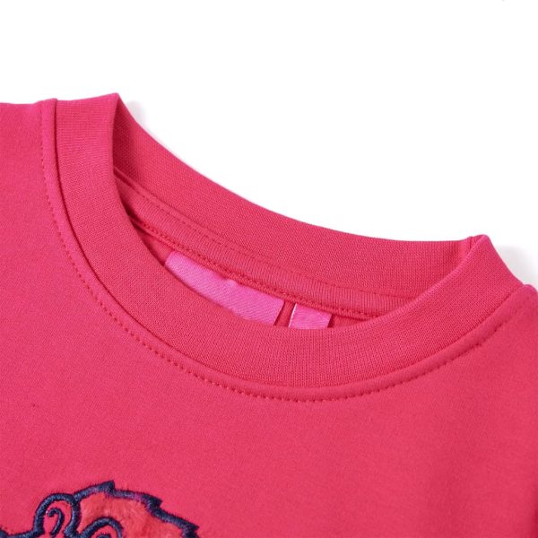 Sweatshirt para criança rosa-brilhante 116 - Image 3