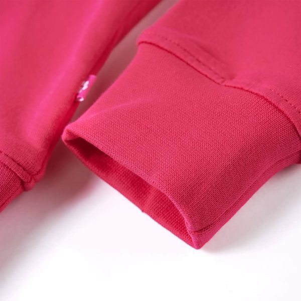 Sweatshirt para criança rosa-brilhante 116 - Image 5