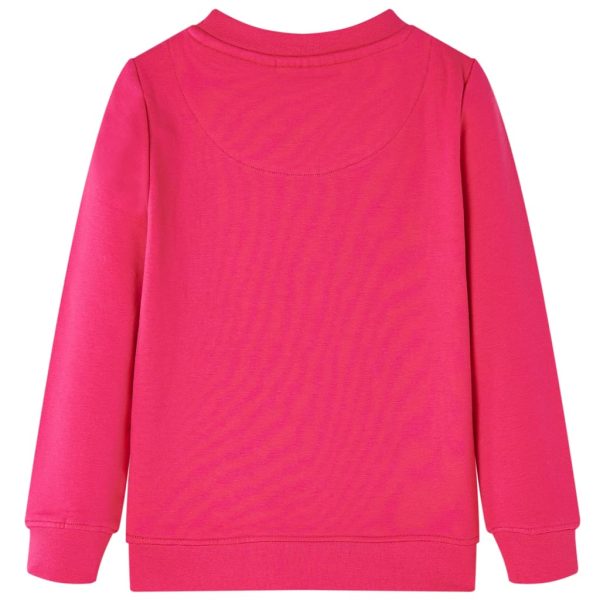 Sweatshirt para criança rosa-brilhante 140 - Image 2
