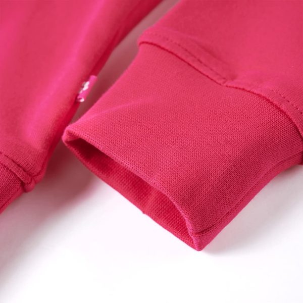 Sweatshirt para criança rosa-brilhante 140 - Image 5