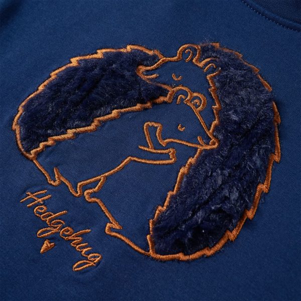 Sweatshirt para criança azul-marinho 140 - Image 4