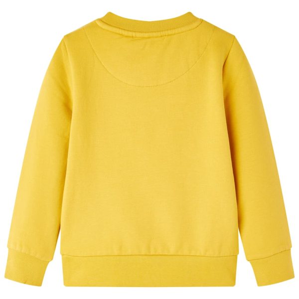 Sweatshirt para criança ocre-escuro 116 - Image 2