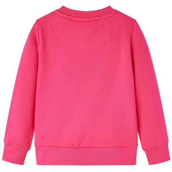 Sweatshirt para criança rosa-brilhante 104 - Image 2