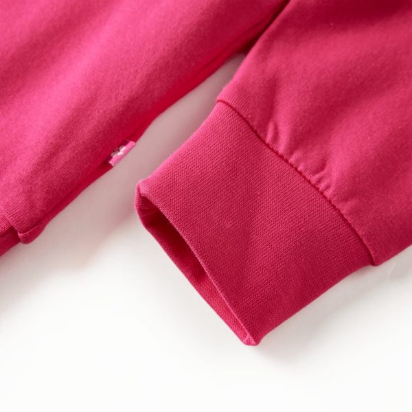 Sweatshirt para criança rosa-brilhante 104 - Image 5