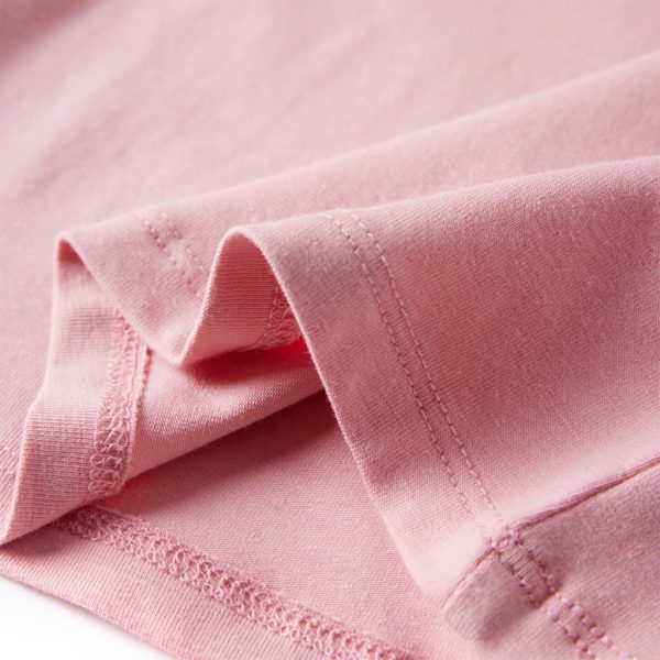 T-shirt de manga comprida para criança rosa-claro 104 - Image 6