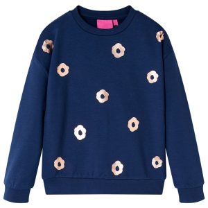 Sweatshirt para criança azul-marinho 92