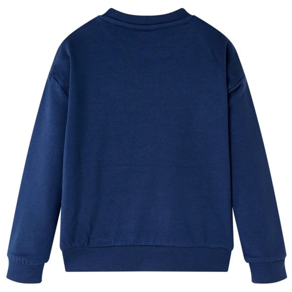 Sweatshirt para criança azul-marinho 128 - Image 2
