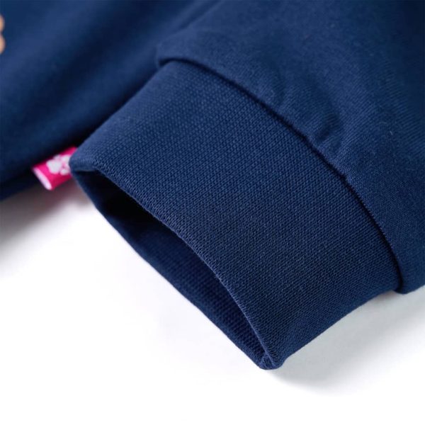 Sweatshirt para criança azul-marinho 128 - Image 5