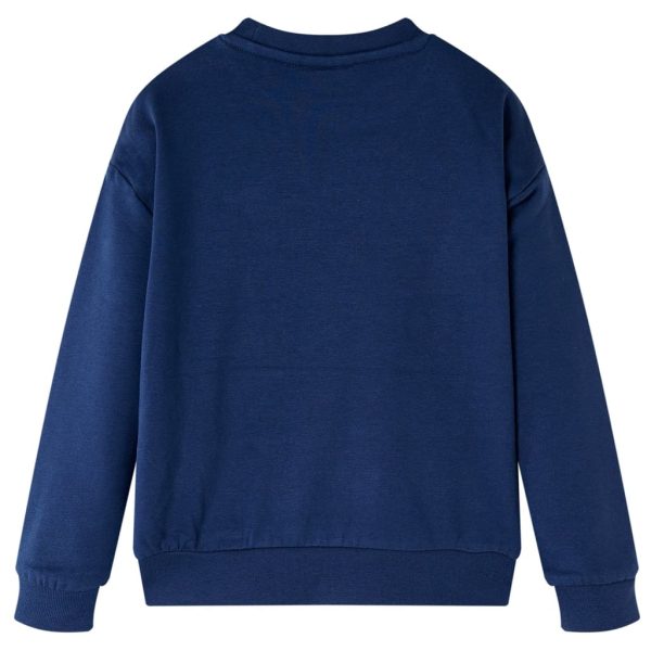 Sweatshirt para criança azul-marinho 140 - Image 2