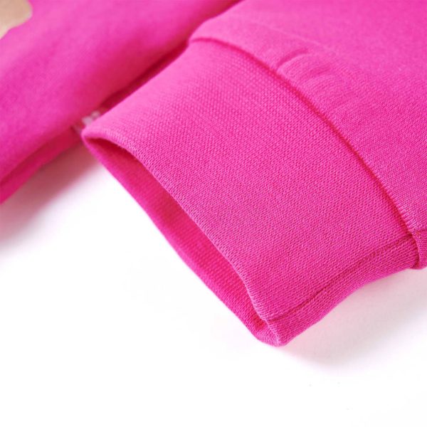 Sweatshirt para criança rosa-escuro 104 - Image 5