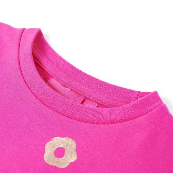 Sweatshirt para criança rosa-escuro 128 - Image 3