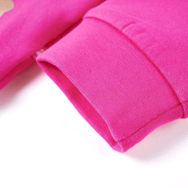 Sweatshirt para criança rosa-escuro 128 - Image 5