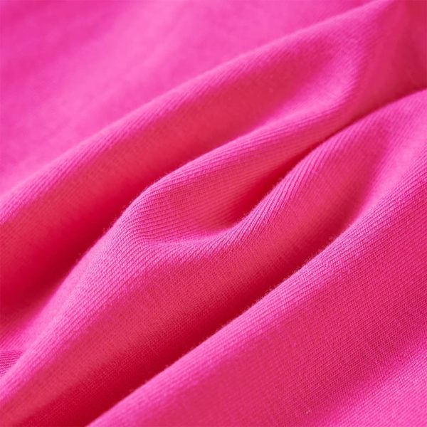T-shirt de manga comprida para criança rosa-escuro 140 - Image 7