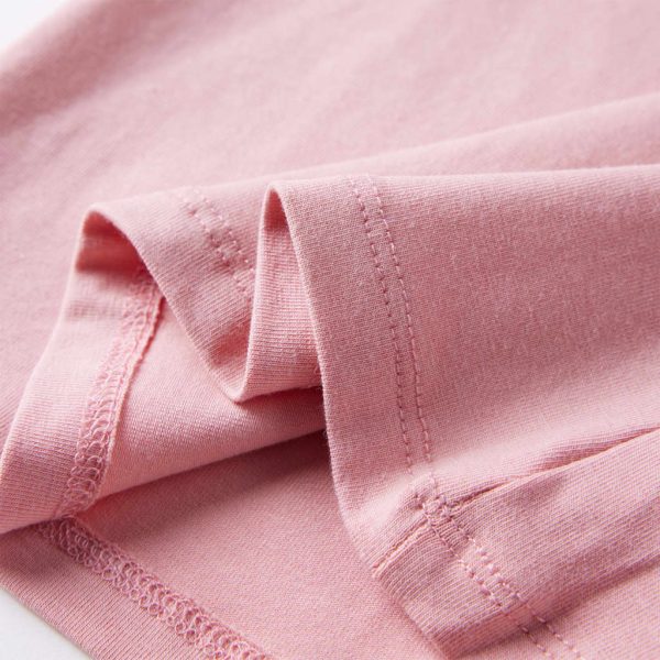 T-shirt de manga comprida para criança rosa-claro 140 - Image 6