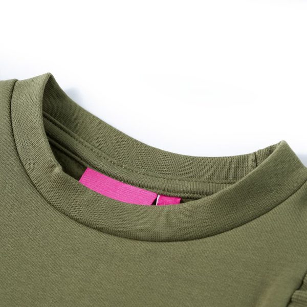 Sweatshirt para criança cor caqui 116 - Image 3