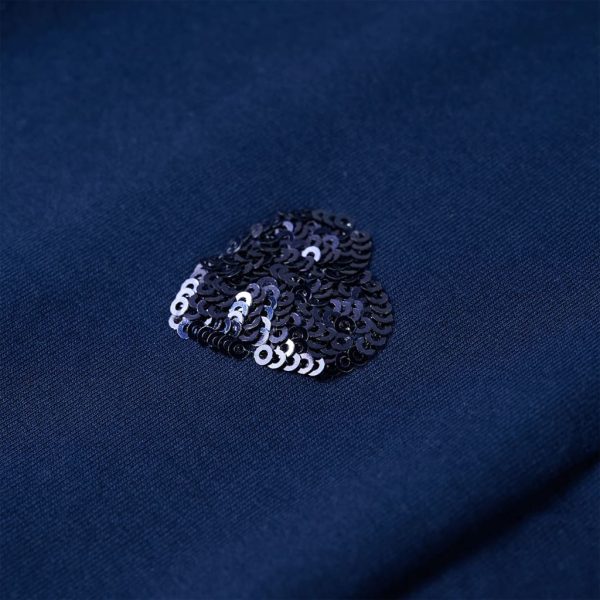 Sweatshirt para criança azul-marinho 92 - Image 5