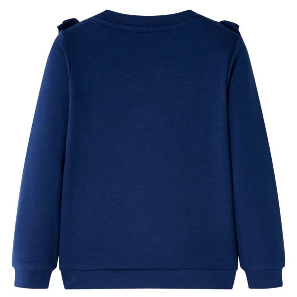 Sweatshirt para criança azul-marinho 116 - Image 2