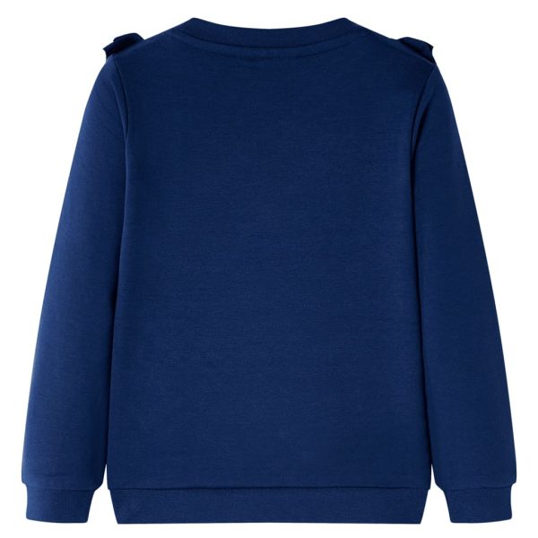 Sweatshirt para criança azul-marinho 128 - Image 2