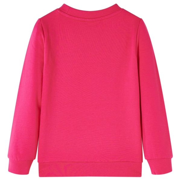 Sweatshirt para criança rosa-brilhante 92 - Image 2