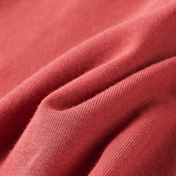 T-shirt de manga comprida para criança rosa-queimado 116 - Image 7