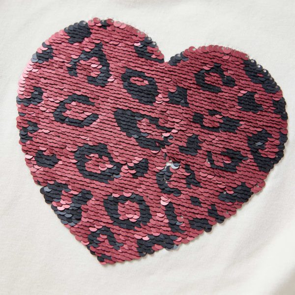 T-shirt de manga comprida para criança cor cru 104 - Image 4