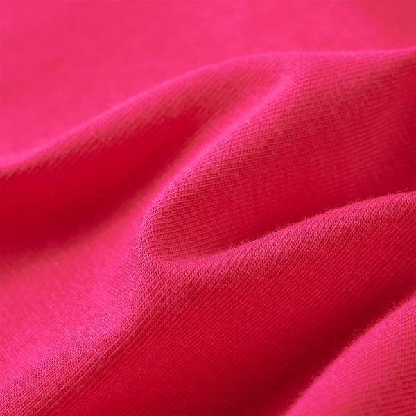 T-shirt de manga comprida para criança rosa-choque 104 - Image 7