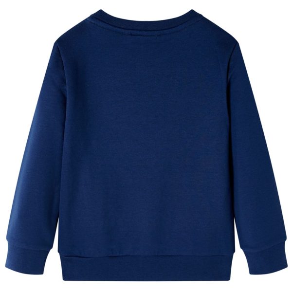 Sweatshirt para criança azul-marinho 92 - Image 2