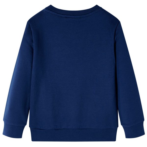 Sweatshirt para criança azul-marinho 140 - Image 2
