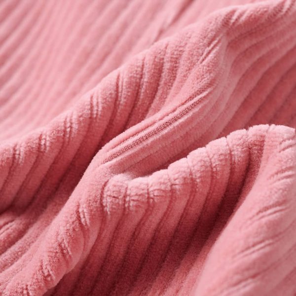 Vestido com peitilho para criança bombazina rosa-claro 128 - Image 7