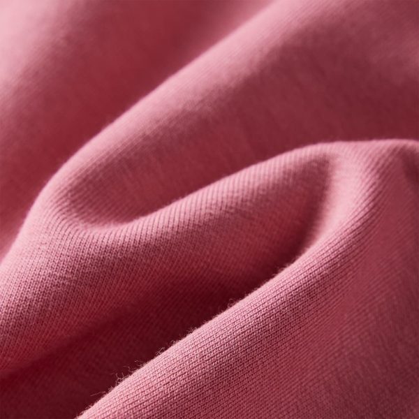 Sweatshirt para criança design retalhos de veludo cor framboesa 92 - Image 7