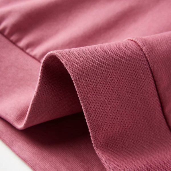 Sweatshirt para criança design retalhos de veludo cor framboesa 116 - Image 6