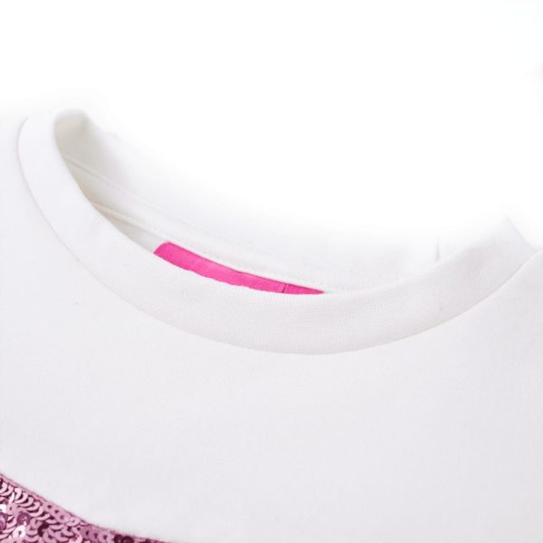 Sweatshirt para criança cor framboesa 128 - Image 3