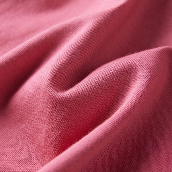 T-shirt de manga comprida para criança rosa-velho 104 - Image 7