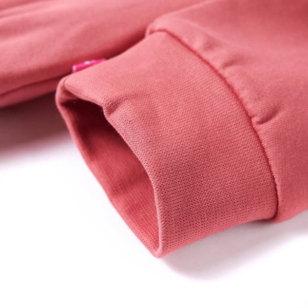 Sweatshirt para criança rosa-velho 104 - Image 5