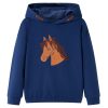 Sweatshirt para criança azul-marinho 104