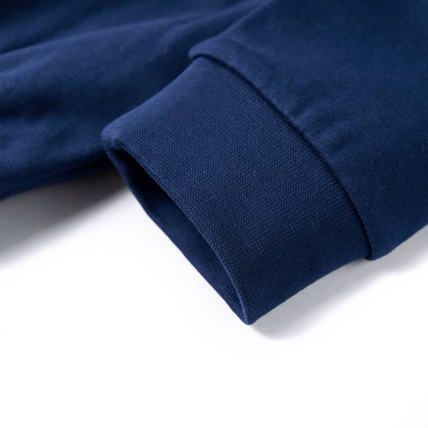 Sweatshirt para criança azul-marinho 104 - Image 5