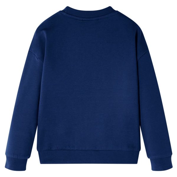 Sweatshirt para criança azul-marinho 104 - Image 2