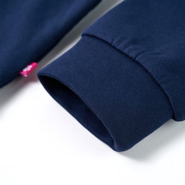 Sweatshirt para criança azul-marinho 128 - Image 5