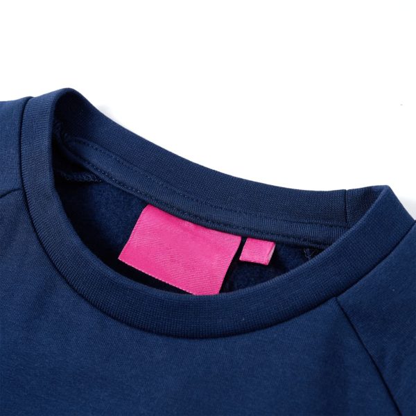 Sweatshirt para criança azul-marinho 140 - Image 3