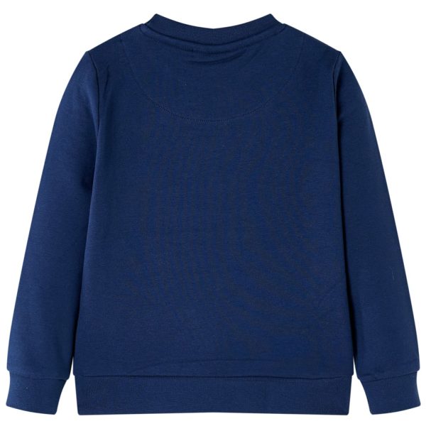 Sweatshirt para criança azul-marinho 104 - Image 2