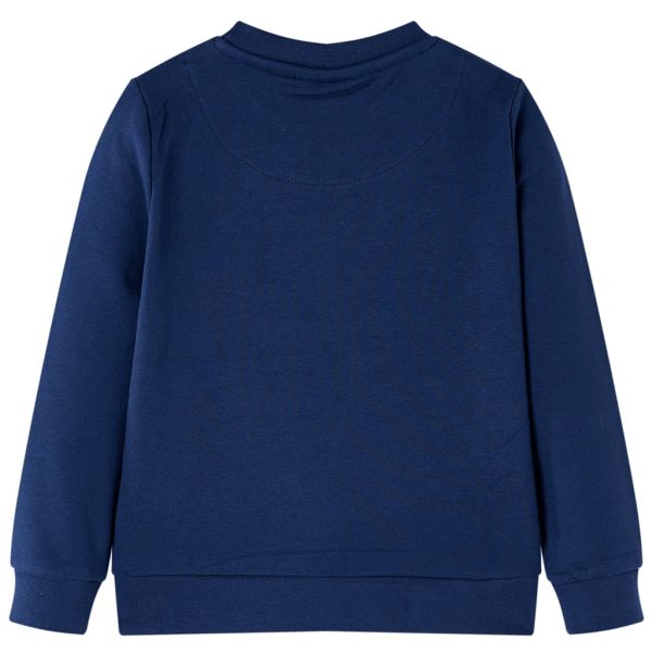 Sweatshirt para criança azul-marinho 116 - Image 2
