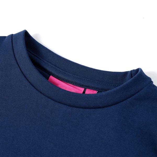 Sweatshirt para criança azul-marinho 128 - Image 3