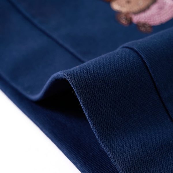 Sweatshirt para criança azul-marinho 128 - Image 6