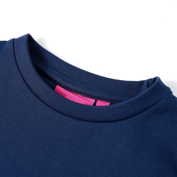 Sweatshirt para criança azul-marinho 140 - Image 3