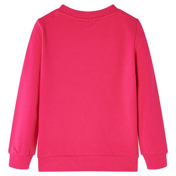 Sweatshirt para criança rosa-choque 92 - Image 2