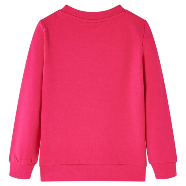 Sweatshirt para criança rosa-choque 104 - Image 2