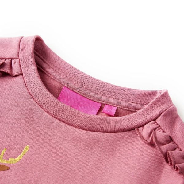 Sweatshirt para criança cor framboesa 116 - Image 3